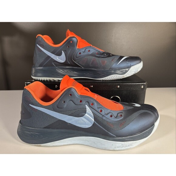 Nike Zoom Hyperfuse Sneakers (Men’s Size 11) Blue & Orange Shoes - Picture 1 of 7